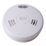 Photoelectric Smoke Alarm Mains 240V Hard Wired with 9V Battery Backup