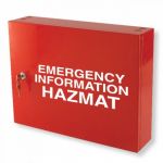 Emergency Information Hazmat Cabinet